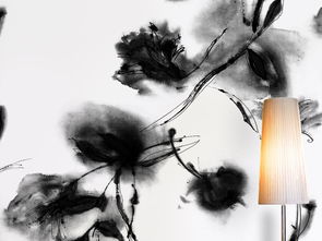 中式水墨花卉墻紙?jiān)O(shè)計(jì) 傳統(tǒng)藝術(shù)的現(xiàn)代詮釋
