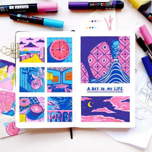 他山之石 手繪美術圖案設計中的舒適配色藝術